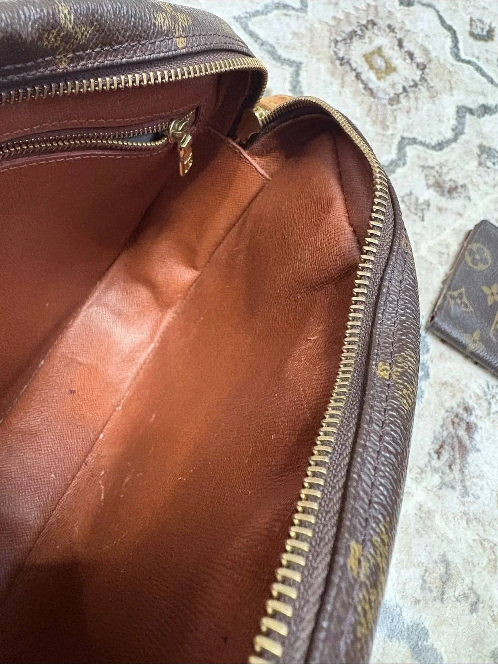 Louis Vuitton Brown Monogram Jeune Fille Saddle Crossbody - Picture 6 of 16